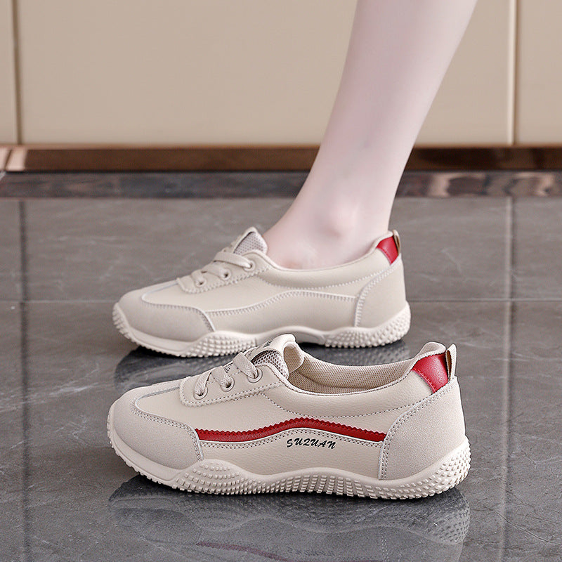 Damen Sneakers mit atmungsaktivem Obermaterial und rutschfester Sohle EB