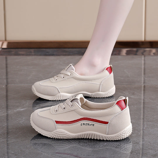 Damen Sneakers mit atmungsaktivem Obermaterial und rutschfester Sohle EB
