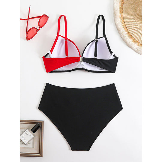 Damen Bikini-Set mit modischem Wickelausschnitt EB