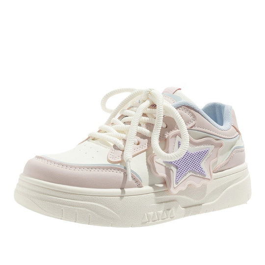 Damen Sneaker mit trendigem Sternen-Design EB