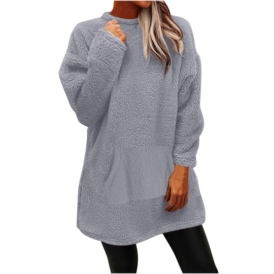 Damen Kuscheliger Oversize-Pullover EB