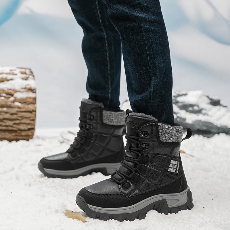 Damen Thermo-Winterstiefel mit isolierender Innensohle und rutschfester Sohle EB