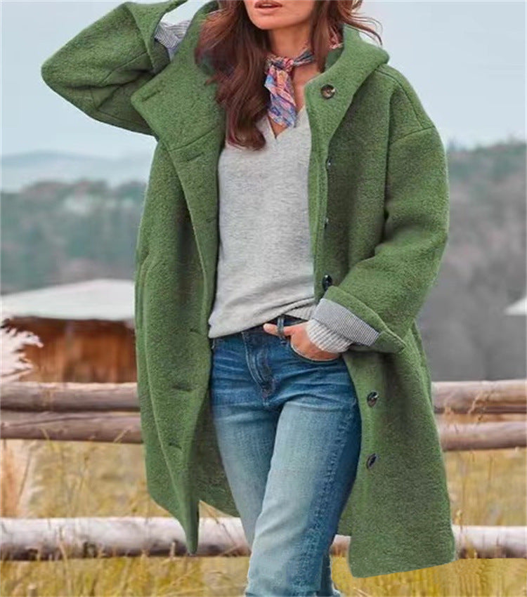 Damen Langärmliger Wohlfühlmantel EB