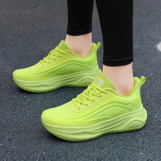 Damen Sportliche Lauf-Sneaker mit atmungsaktivem Obermaterial und stoßdämpfender Sohle EB
