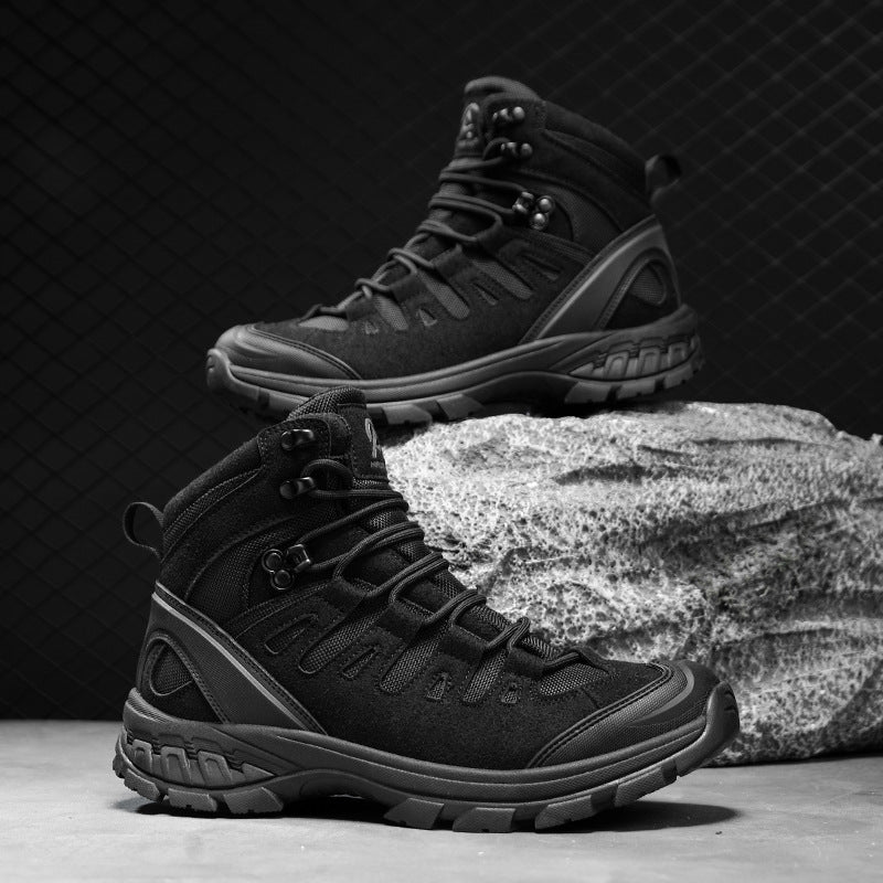 Herren Wanderstiefel mit atmungsaktivem Obermaterial und rutschfester Sohle EB