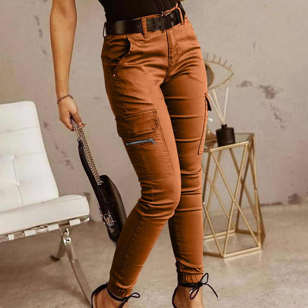 Damen Cargo-Hose mit praktischen Taschen und modernem Schnitt EB