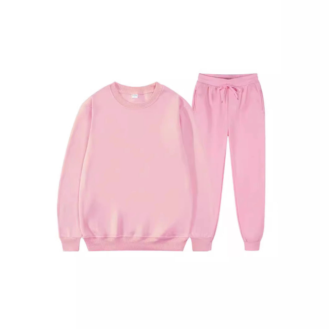 Damen Sportlicher Sweat-Anzug mit komfortablem Schnitt und elastischem Bund EB