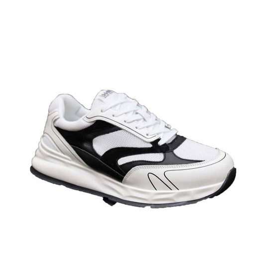 Damen Sportliche Sneakers mit atmungsaktiver Netzstruktur und modernen Akzenten EB