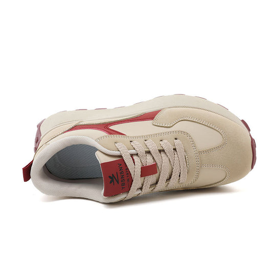 Damen Sportliche Sneaker mit stabiler Sohle und atmungsaktivem Obermaterial EB