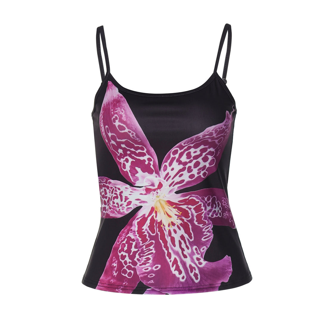 Damen Bustier-Top mit floralem Design EB