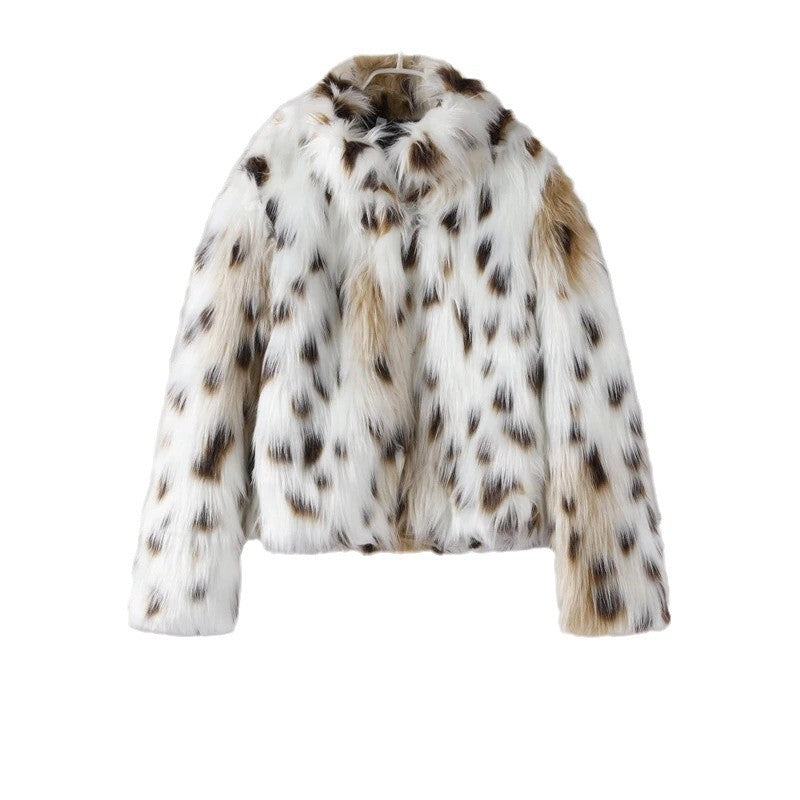 Damen Kunstpelzjacke EB