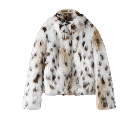 Damen Kunstpelzjacke EB