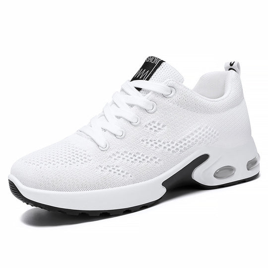 Damen Sportliche Sneaker mit atmungsaktivem Obermaterial und Dämpfung EB