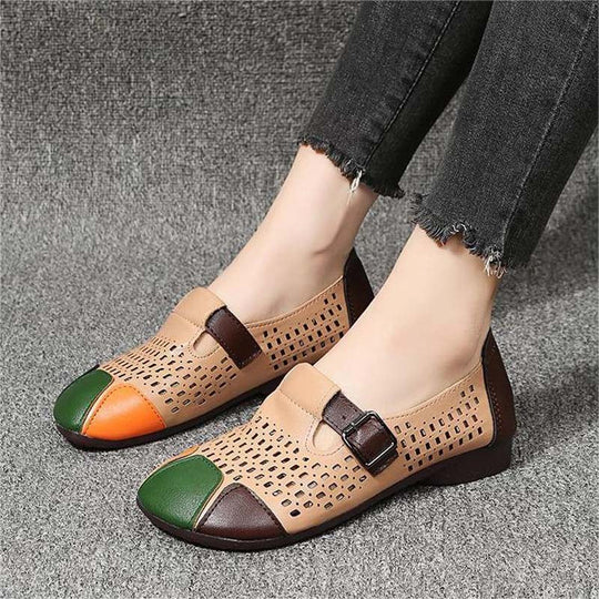 Luftige Damensandalen mit Schnalle – Zoë EB