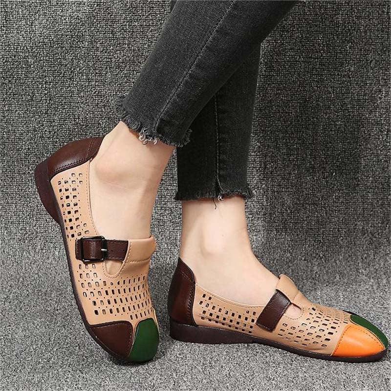 Luftige Damensandalen mit Schnalle – Zoë EB