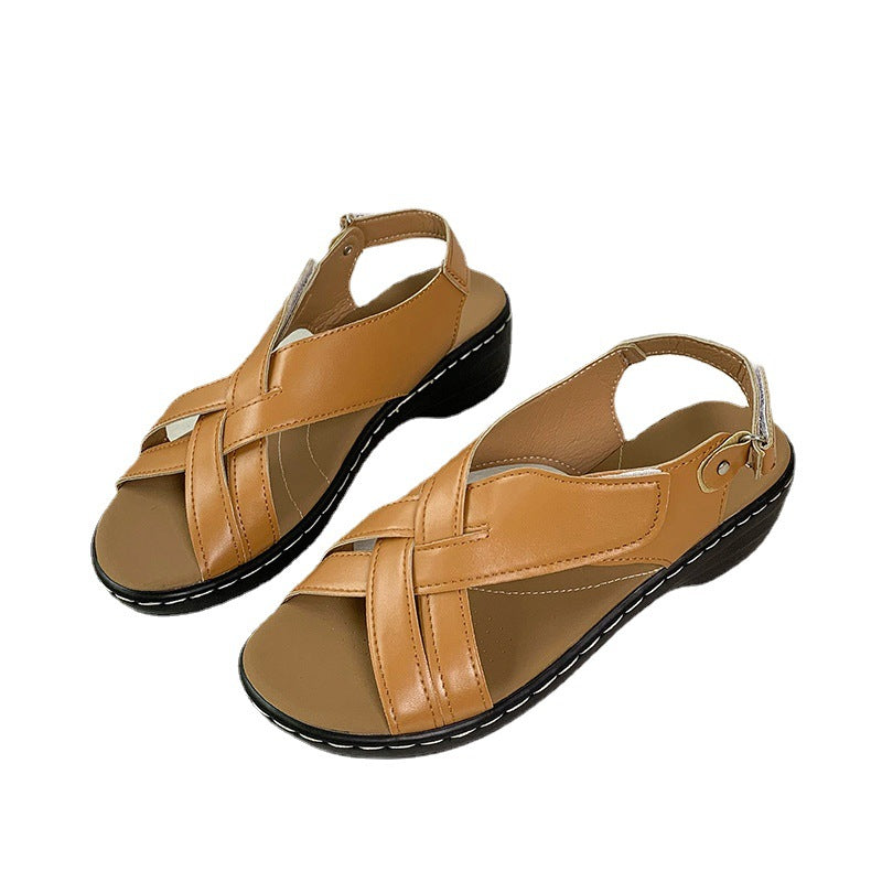 Damen Sling-Sandaletten mit verstellbarem Riemen und anatomischer Fußbettung EB