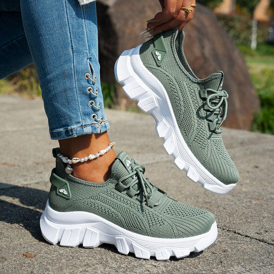 Damen Hochwertige Freizeitschuhe mit dämpfender Sohle EB