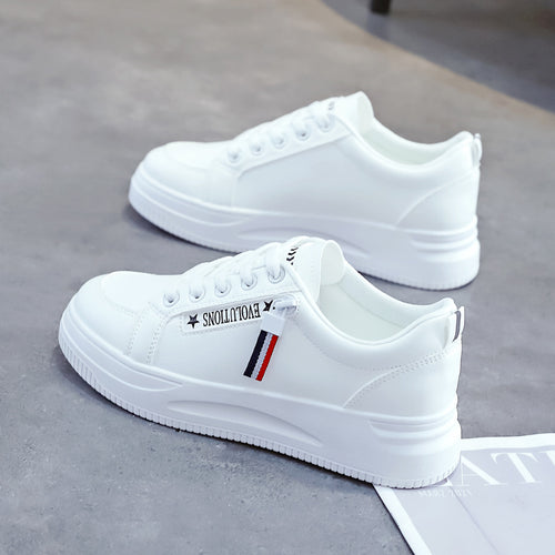 Damen modische Sneakers mit dämpfender Laufsohle und atmungsaktivem Obermaterial EB