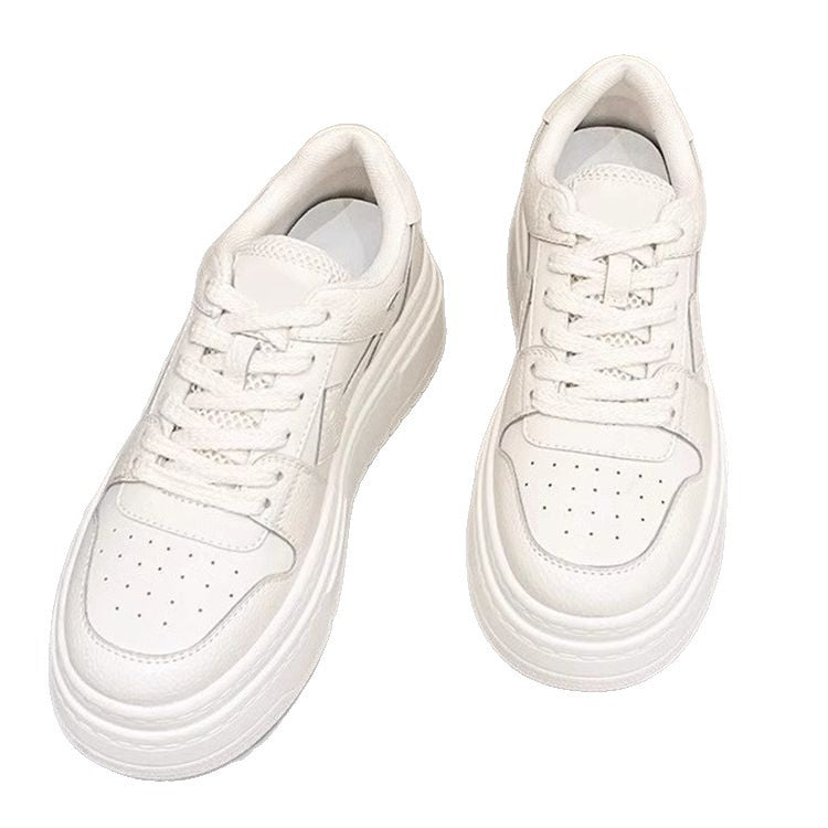Damen Sneaker mit hohem Plateau und sportlichem Design EB