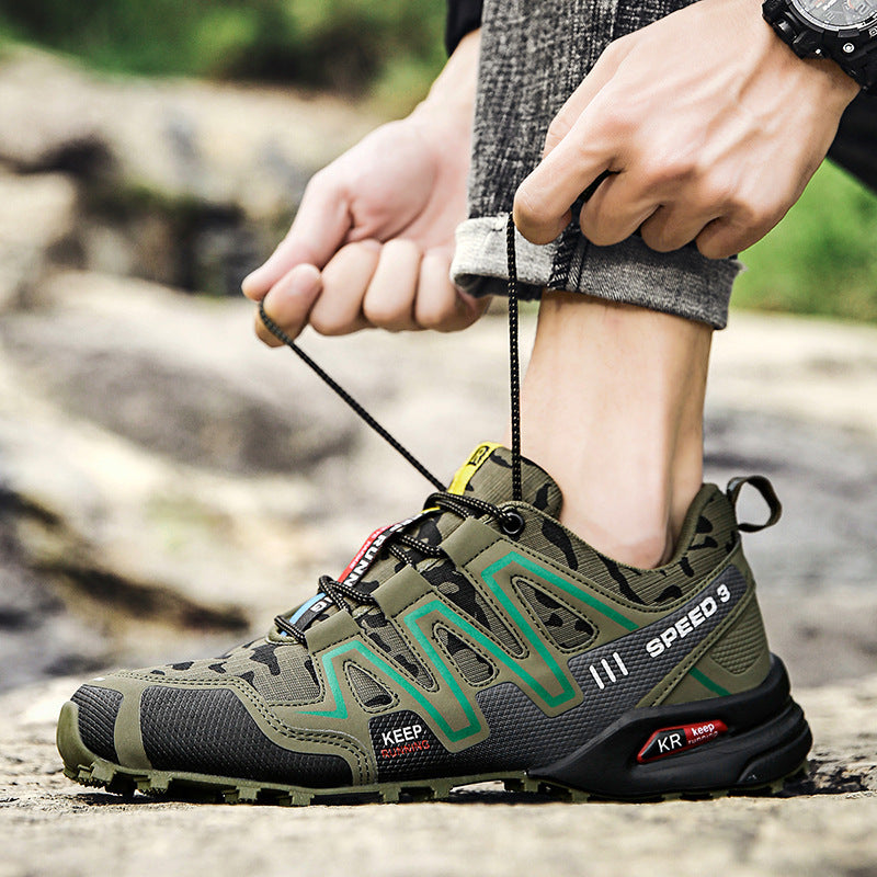 Herren Leichte Trail-Laufschuhe mit rutschfester Sohle und atmungsaktivem Obermaterial EB