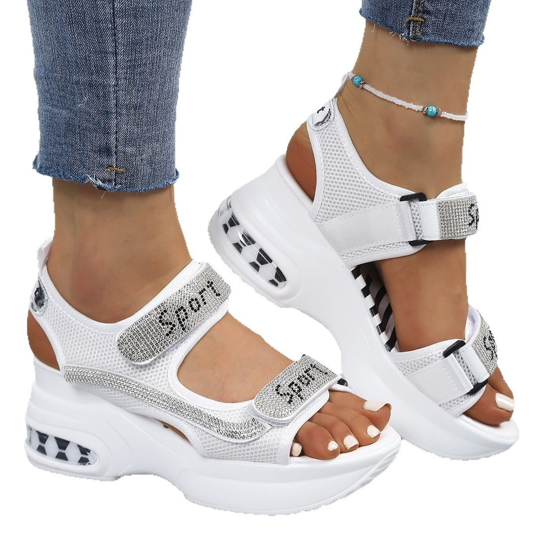 Damen Sportliche Sandalen mit funktionalem Klettverschluss EB
