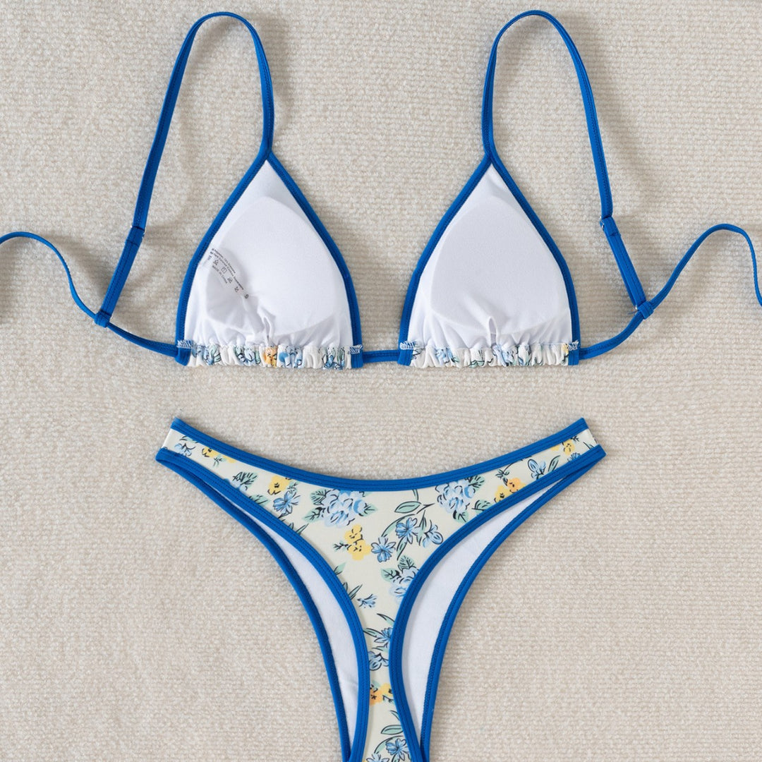 Damen Bikiniset mit floralem Design EB