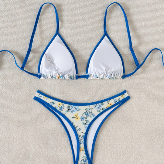 Damen Bikiniset mit floralem Design EB