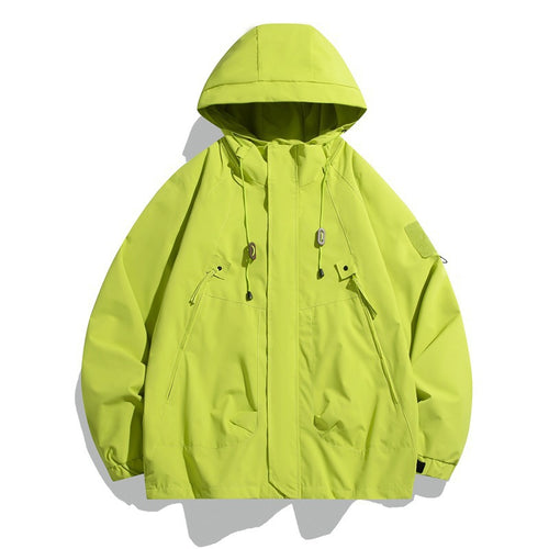 Damen technische Funktionsjacke mit verstellbarem Kapuzensystem und robustem Wetterschutz EB