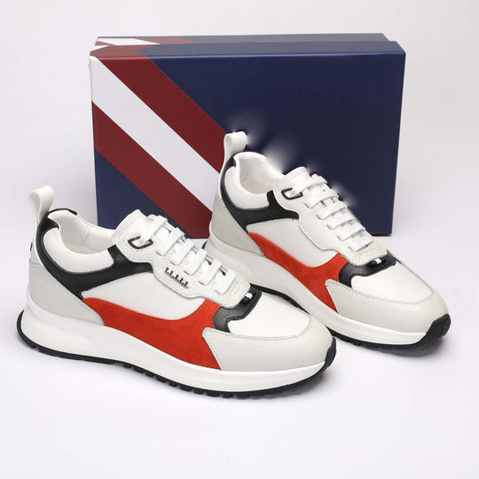 Damen Sportliche Lifestyle Sneakers mit atmungsaktiver Oberflächenstruktur und dämpfender Sohle EB