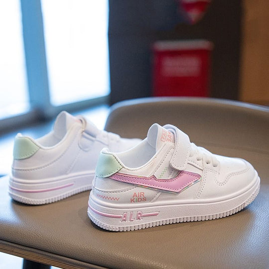 Damen sportive Klett-Sneaker mit luftiger Oberflächenstruktur und komfortabler Dämpfung EB