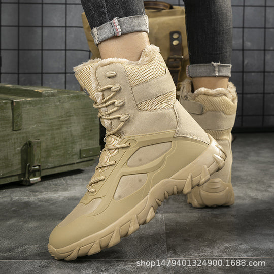 Damen Winter-Trekkingstiefel mit isolierendem Fleece-Futter und rutschfester Profilsohle EB