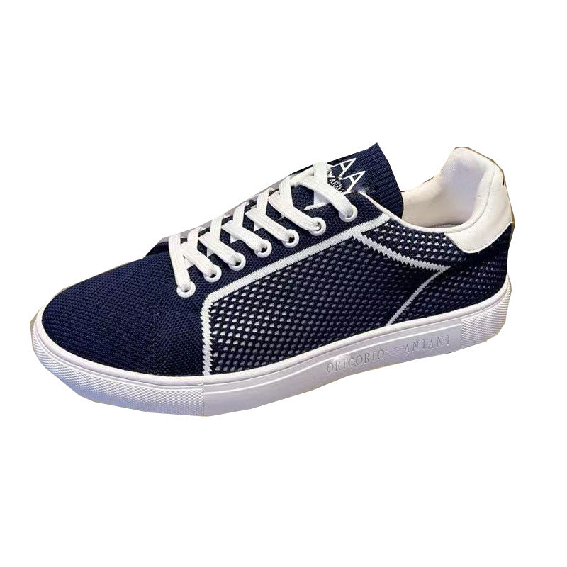 Damen Sportliche Sneaker mit atmungsaktiver Netzstruktur und rutschfester Sohle EB