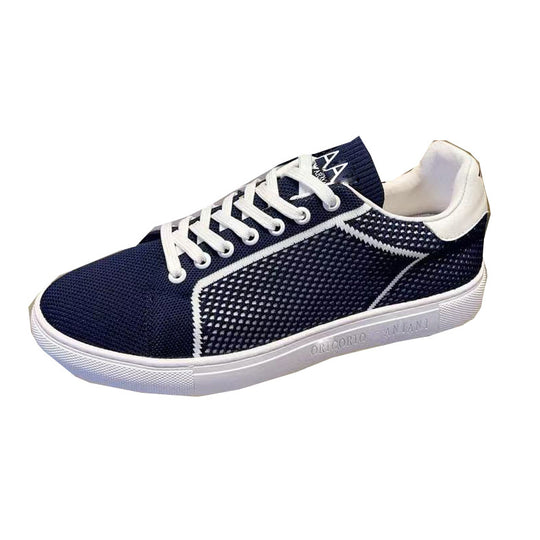 Damen Sportliche Sneaker mit atmungsaktiver Netzstruktur und rutschfester Sohle EB