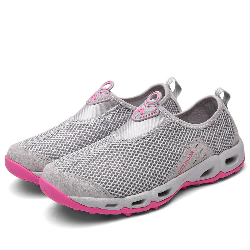 Damen Atmungsaktive Outdoor Slip-On Sneakers EB