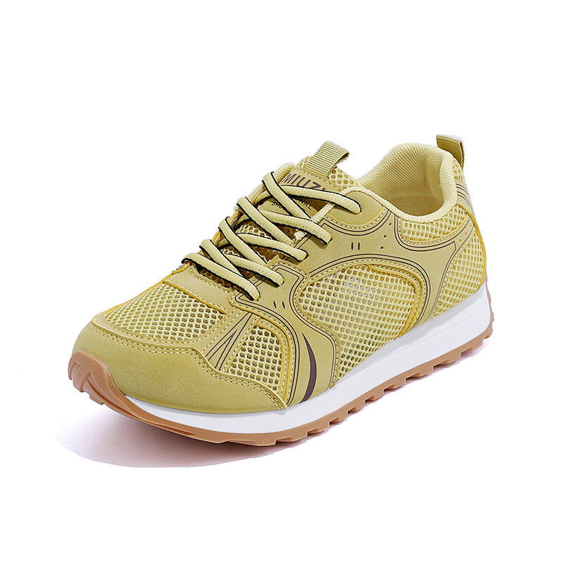 Damen Atmungsaktive Sportschuhe mit ergonomischer Dämpfung und rutschfester Sohle EB