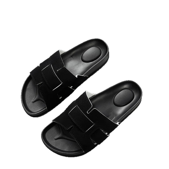 Damen Bequeme Zehentrenner-Sandalen mit verstellbaren Riemen EB
