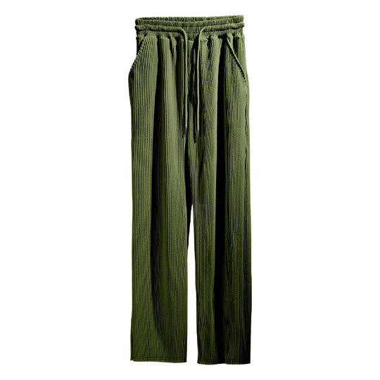 Damen bequeme und elegante weite Hosen EB