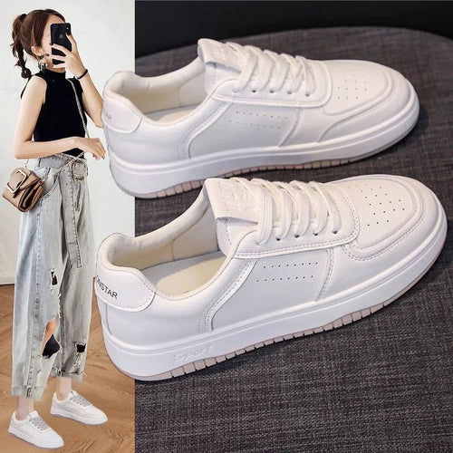Damen Sportliche Lifestyle Sneakers mit atmungsaktivem Obermaterial und dämpfender Sohle EB