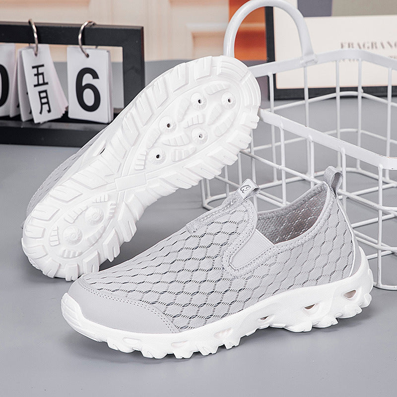 Damen Leichte und atmungsaktive Laufschuhe mit flexibler Sohle EB