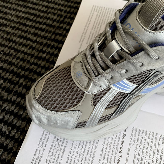 Damen Sportliche Lauf Sneakers mit atmungsaktiver Mesh-Oberfläche und komfortabler Dämpfung EB