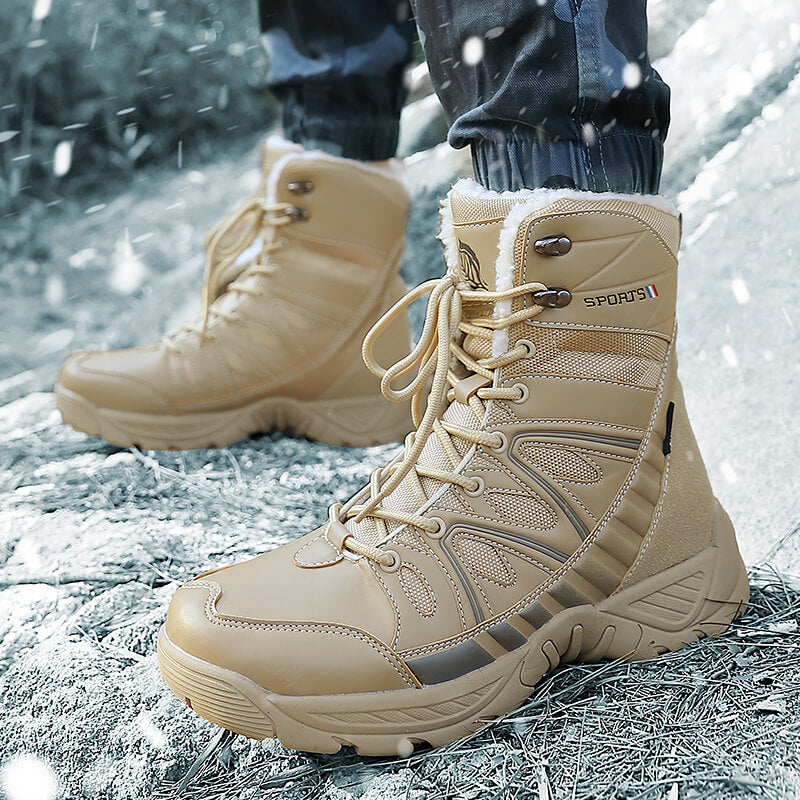 Damen Isolierte Winterstiefel mit rutschfester Sohle und wärmendem Innenfutter EB