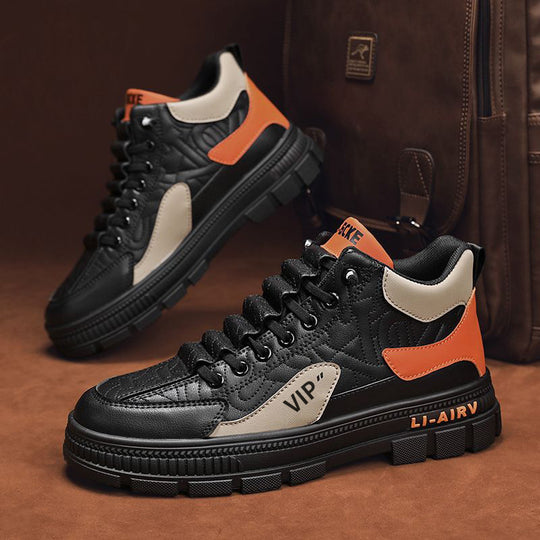 Damen Modische High-Top Sneakers mit komfortabler Dämpfung und strapazierfähigem Obermaterial EB