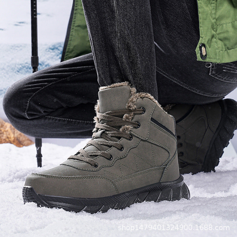 Damen Hohe Winterstiefel mit kuscheligem Futter und griffiger Sohle EB