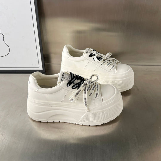 Damen Plateau-Sneaker mit modischem Design und atmungsaktiver Oberfläche EB