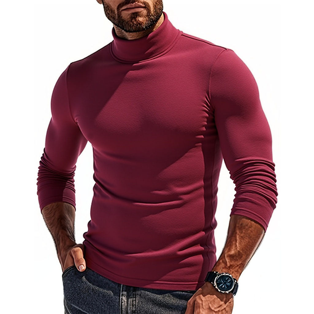 Herren Rollkragenpullover im modernen Design EB