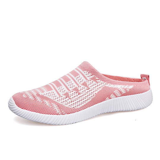 Damen Leichte Slip-On Freizeitschuhe mit atmungsaktivem Obermaterial EB