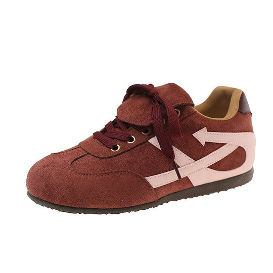 Damen Sneakers mit elegantem Veloursleder und einzigartigem Schnürsystem EB