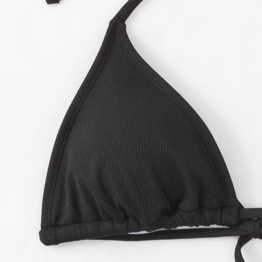 Damen Triangel-Bikini mit verstellbaren Trägern und figurformenden Elementen EB