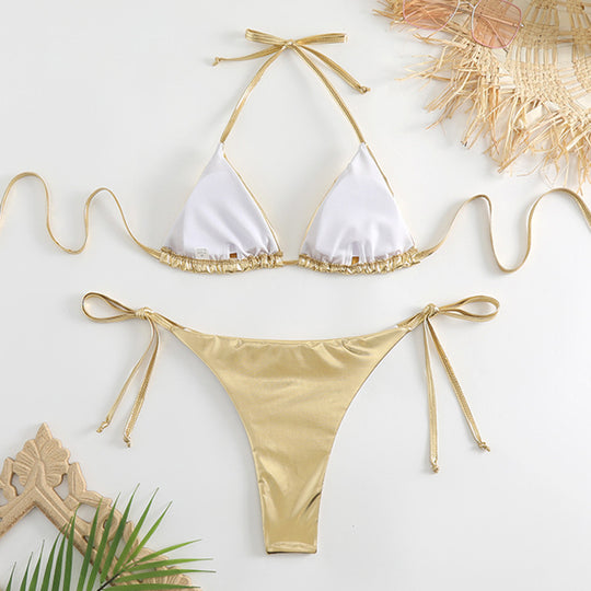 Damen Triangel-Bikini-Set EB