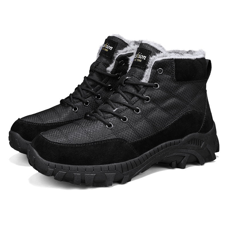 Damen Winterstiefel mit warmem Futter und rutschfester Sohle EB